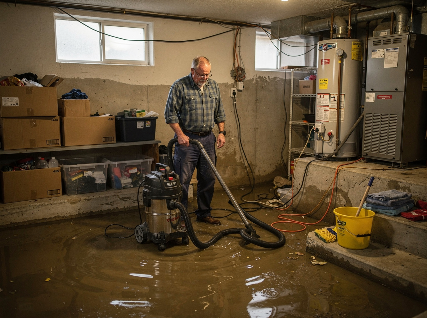 Emergency Water Extraction in Cedar Lake